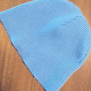 Plain Blue beanie